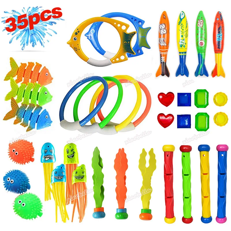35шт./упак. летние игрушки для дайвинга