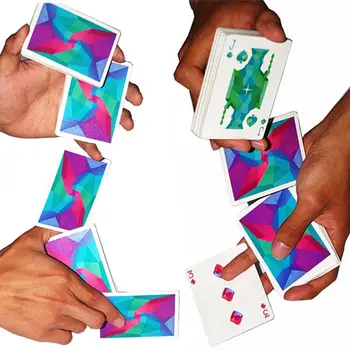 

Diamond Poker Card Black Core Paper Creative Magic Playing Cards Gift 88*63mm