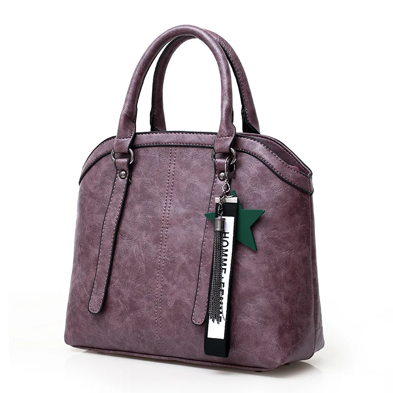 

New Style WOMEN'S Bag Versitile Fashion Different Size Bags Three-piece Set Women's Shell Bag Shoulder Diagonal Handbag Large Ca