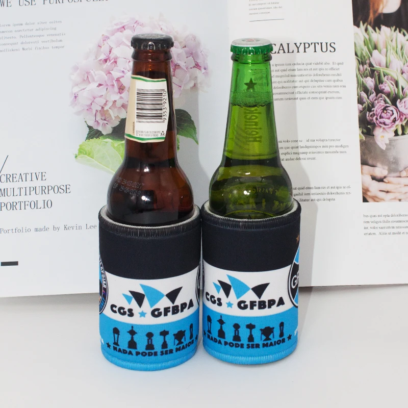 300pcs DIY Personalized  Stubbie Coolers  Beer Can Coolies Beer Can Cooler for Cans Weddings Bachelorette Parties For Picnic