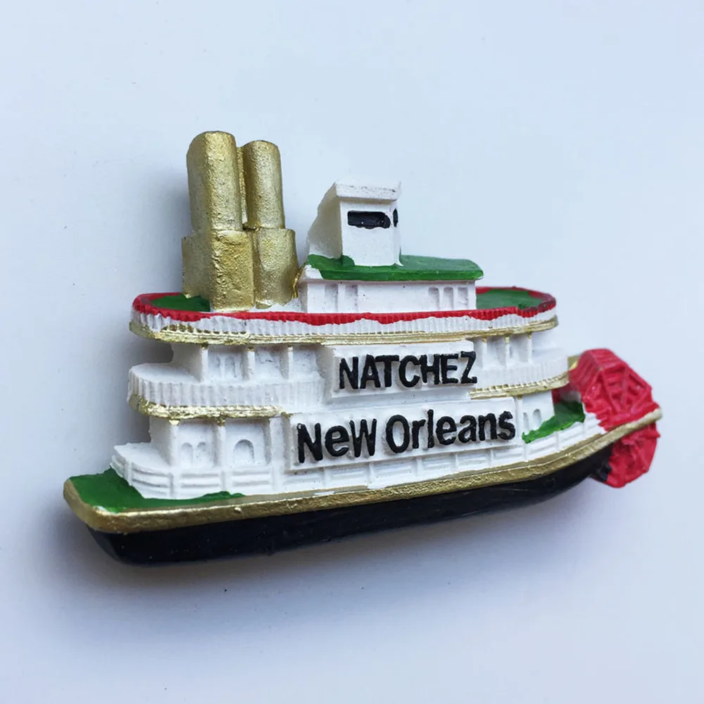 BABELEMI США Орлеан Natchez steamshiper магнит на холодильник сувенирные магниты декоративный магнит для холодильника magnesy na loduke