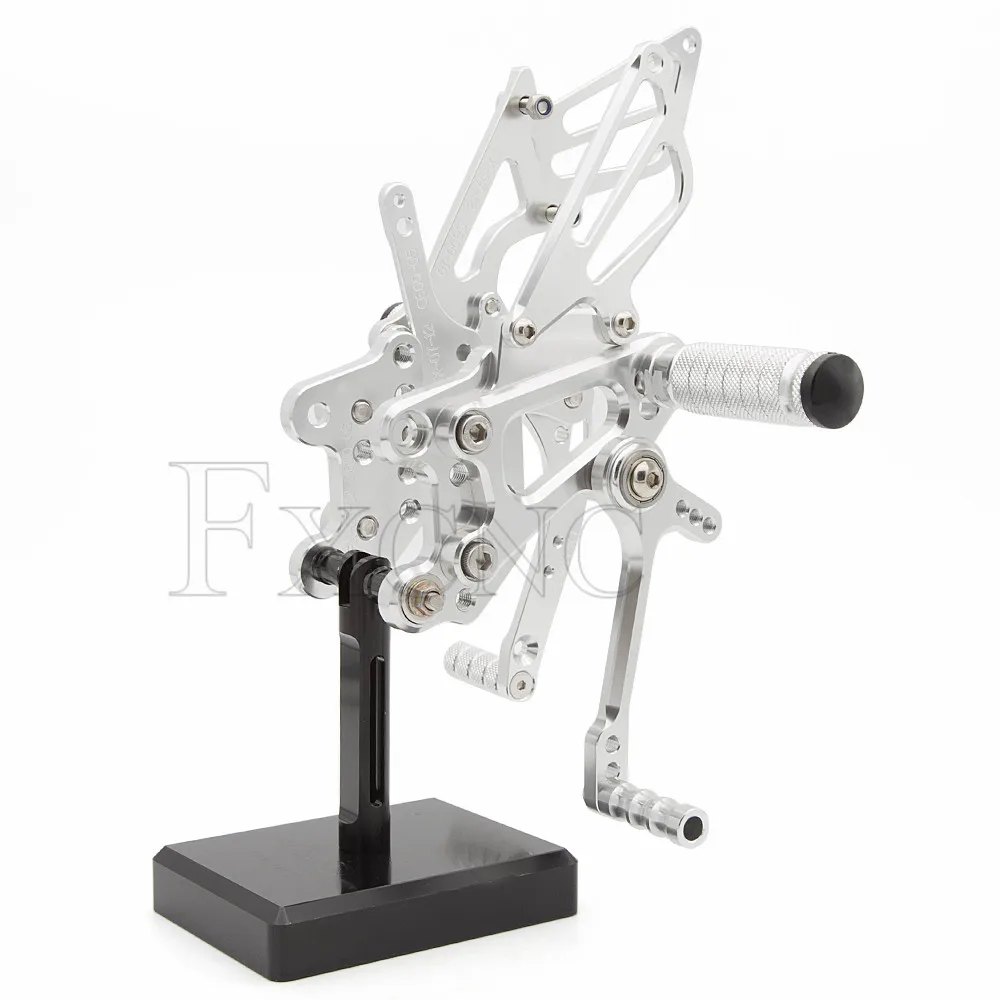 Для Honda CBR1000RR 2004-2007 CNC регулируемая подножка для ног Педаль Peg Rearset задний Набор