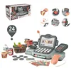 Girls Toys Children's cash register Pretend Play Electronic Scan Swipe The Card  Convenience Store Cashier Toys for Kids 6