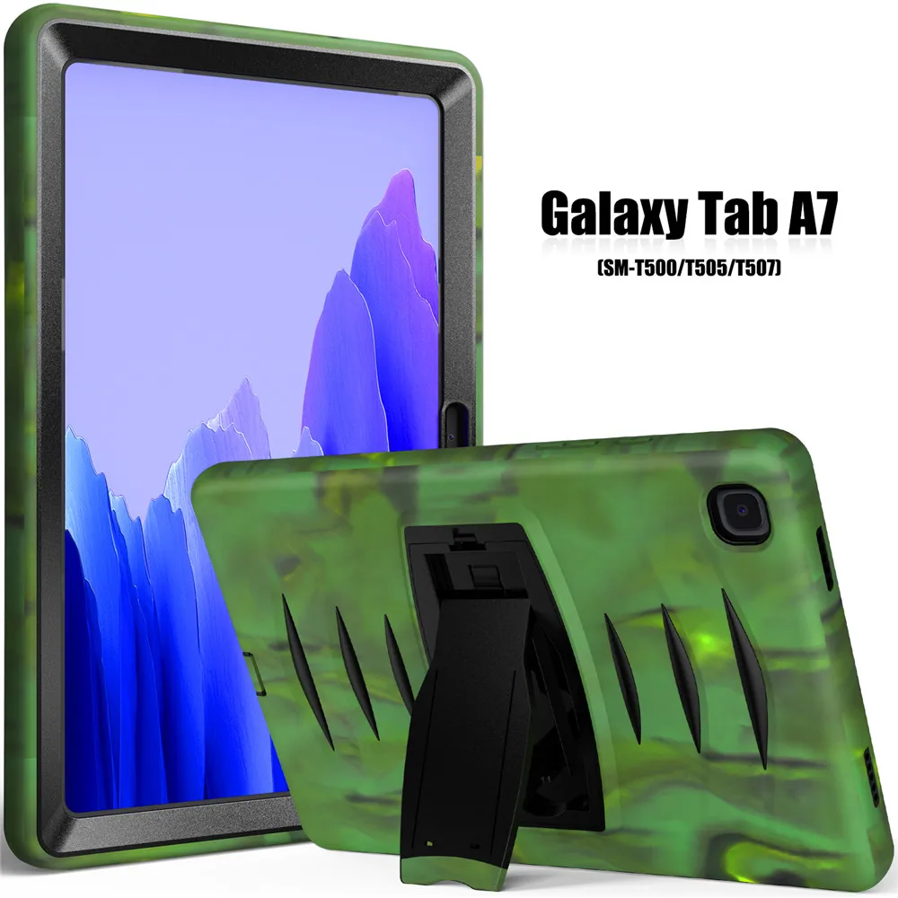 Ударопрочный чехол-карандаш со съемной подставкой для Samsung Galaxy Tab A7 | Компьютеры и