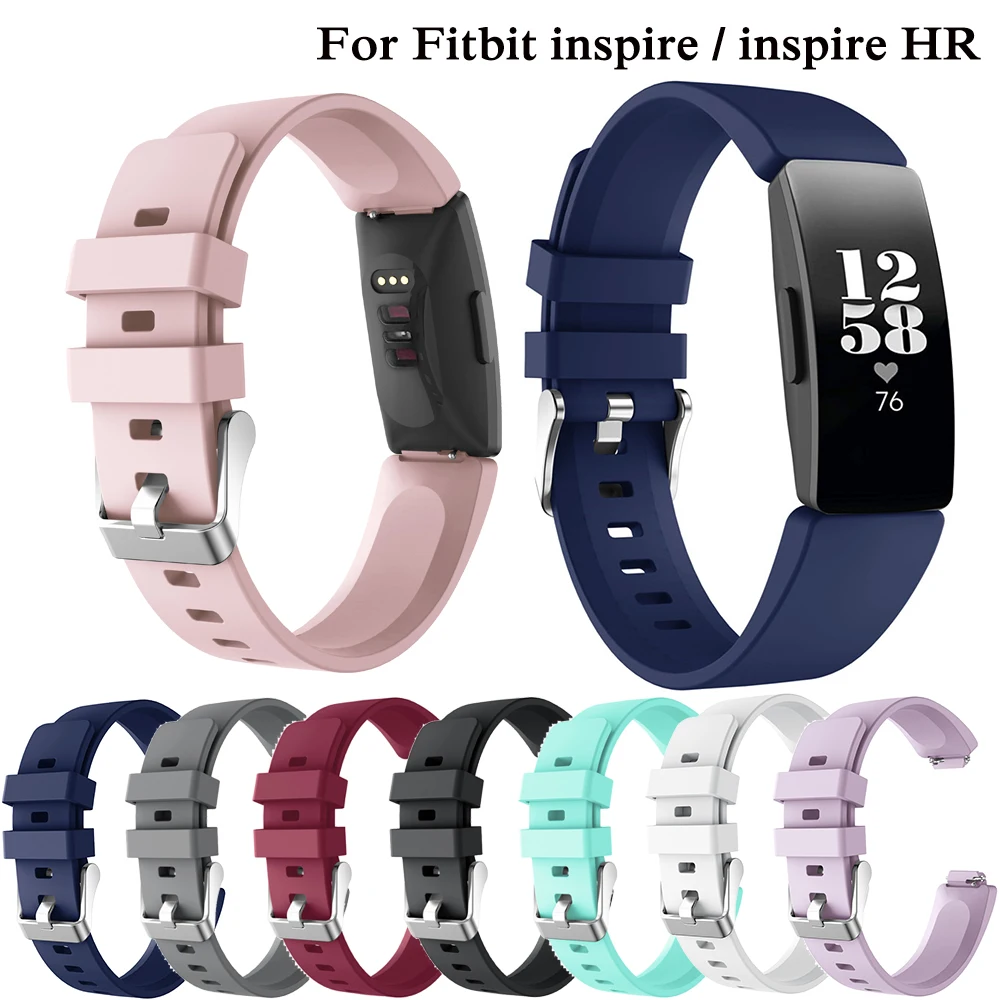 Per Fitbit Inspire Hr Fashion Cinturino In Silicone Per Fitbit Inspire Hr Nuovo Sport Unisex Frontier/Classic Cinturini Da Polso Accessorio Cinturino