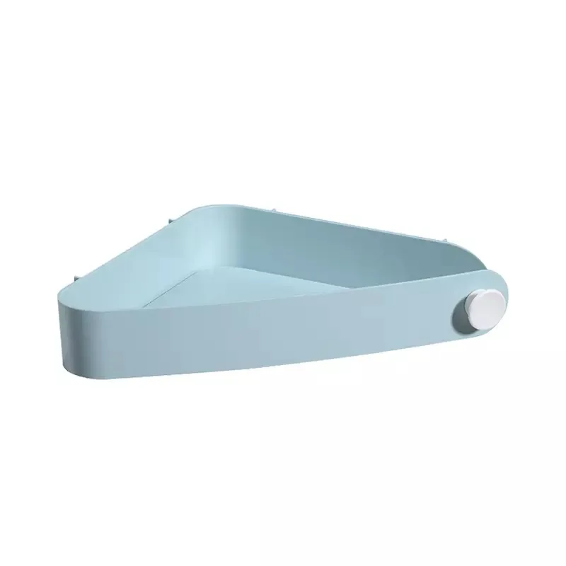 Triangle-light blue Xiaomi умин для хранения в ванной, на кухне полка душ угловой стеллаж для хранения треугольные Ванная комната полки Ванная комната Корзина держатель - Цвет: Triangle-light blue