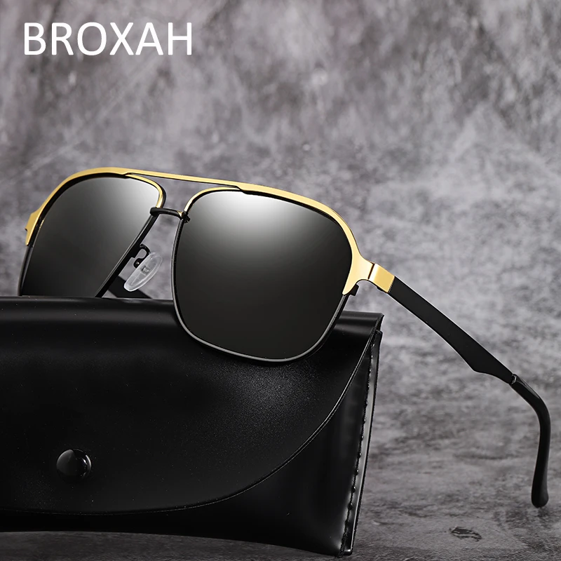 

Square Polarized Sunglasses Men 2020 New Arrival Retro Brand Designer Shades Sun Glasses for Man Shades Lentes De Sol Hombre