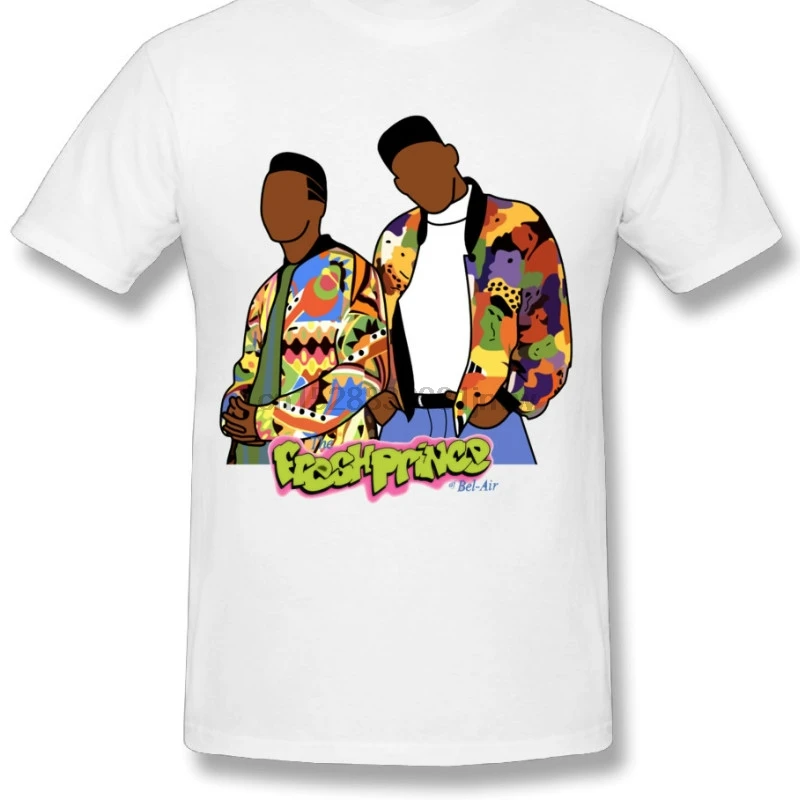 Потрясающая мужская футболка The Fresh Prince Of Bel Air красивые мужские футболки из