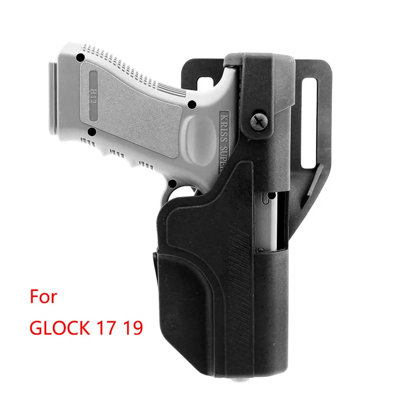 

Tactical Gun Holster Auto Loading Holster Level 3 Lock OWB Pistol Holster Gun Holder for Glock 17 19 23 Glock Accessories