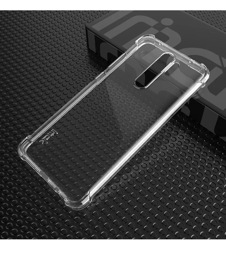 IMAK Redmi Note 8 Pro Чехол ударопрочный противоударный мягкий ТПУ задняя крышка чехол для Xiaomi Redmi Note 8 Pro
