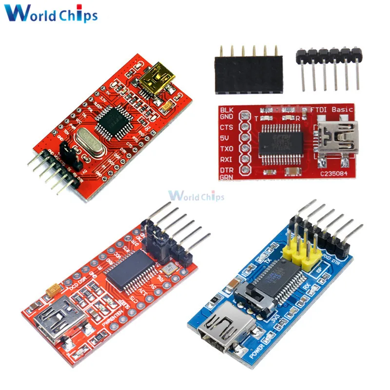 Diymore FT232RL FT232 FTDI USB 3 V 5 to ttl модуль последовательного адаптера Mini порт для arduino pro mini TO