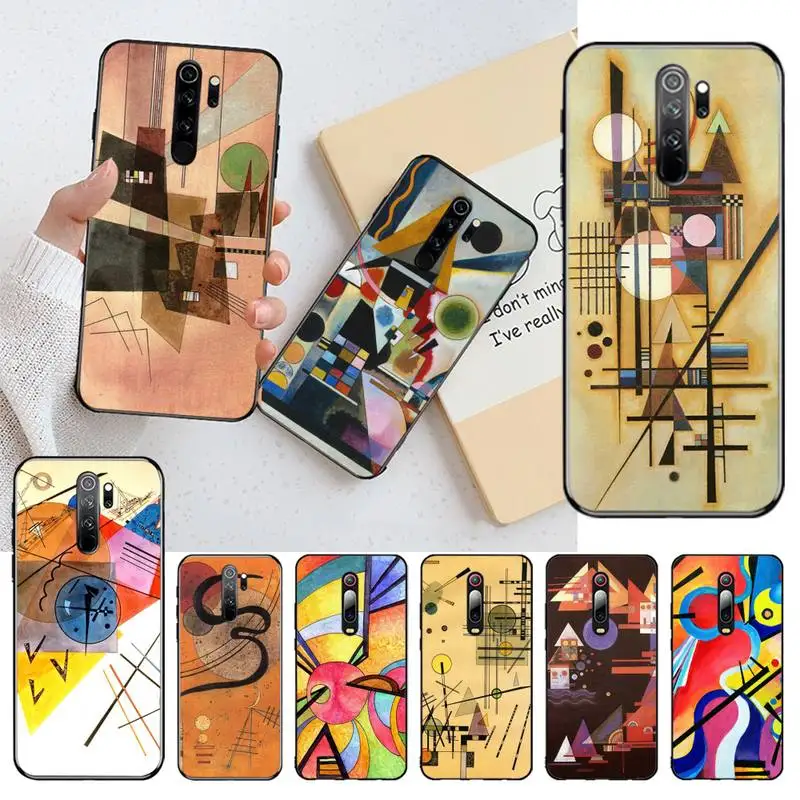 Абстрактная художественная фотография Wassily Kandinsky для Redmi Note 9 8 8T 8A 7 6 6A Go Pro Max K20 K30 |