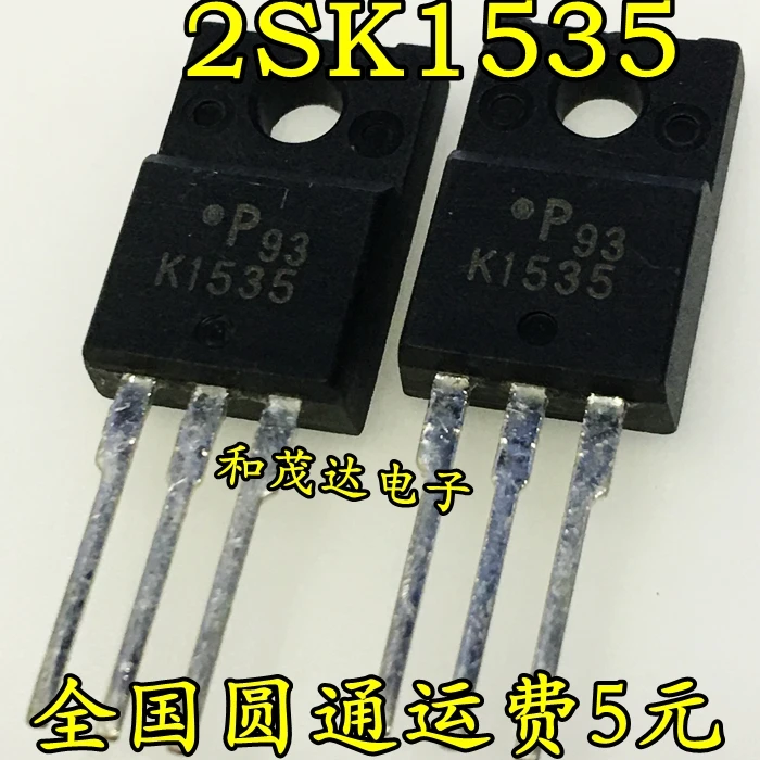 5 шт./K1535 2SK1535 TO-220F 3A900V Мофет TO220F