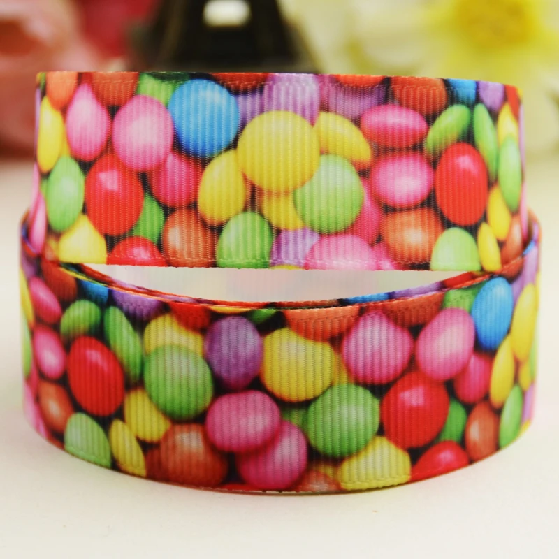 7/8'' 22mm 1&quot 25mm 1-1/2&quot 38mm 3&quot 75mm Candy Cartoon Character printed Grosgrain Ribbon party decoration 10 Yards X-02656 |
