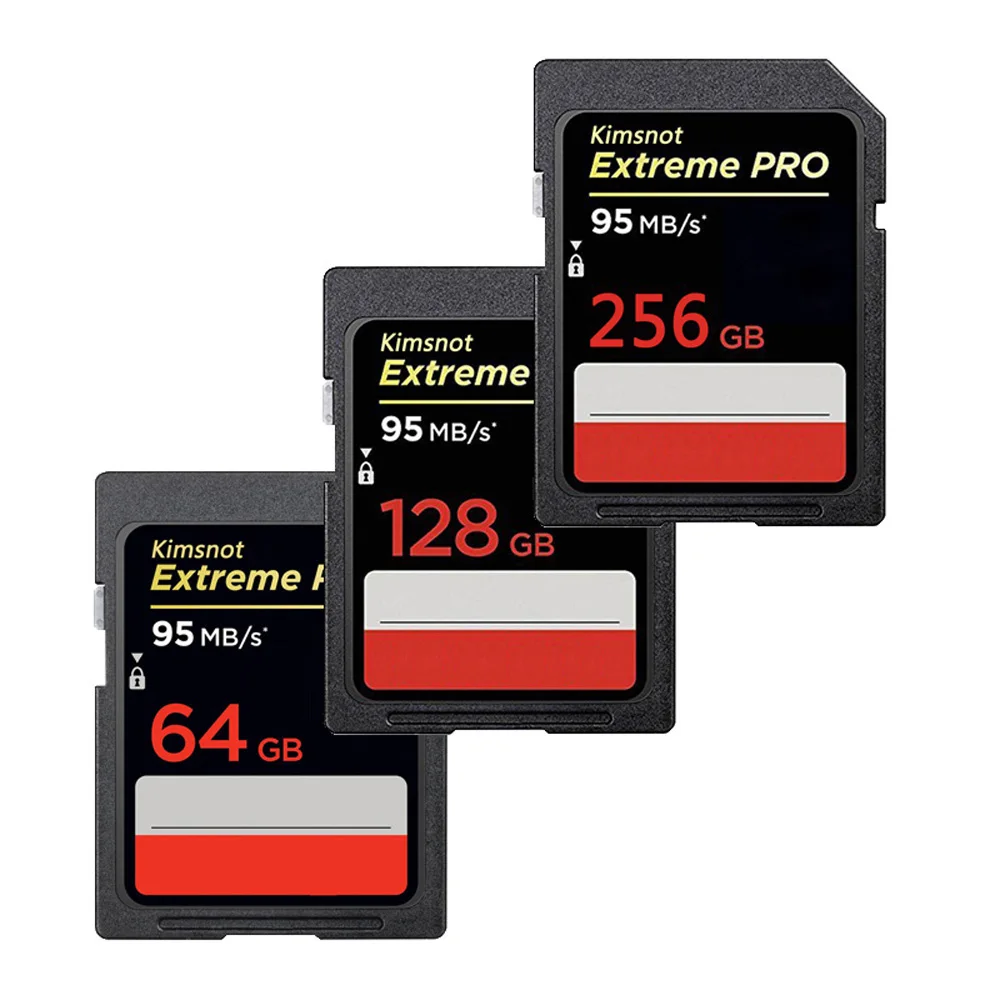 Kimsnot ͽƮ  ޸ ī SD ī, SDHC SDXC ī Ŭ 10,  633x UHS-I, 16GB, 32GB, 64GB, 128GB, 256GB, 95 mb/s, C10