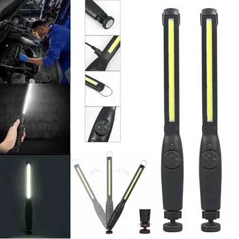 

Torch Work light Lamp Workshop Lighting Tool Set USB Charging cable ABS