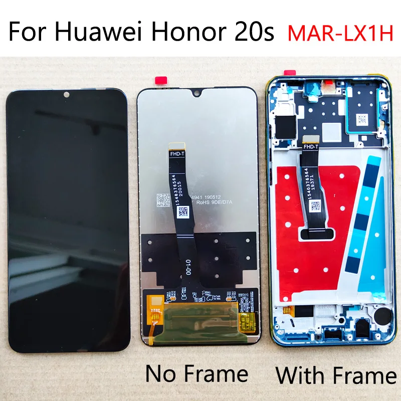 Оригинальный 6 15 дюймов для Huawei honor 20s MAR-LX1H ЖК-дисплей с сенсорным экраном
