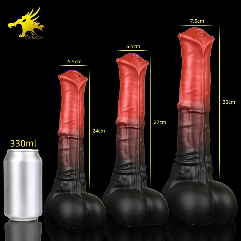 Nothosaur catheter Large Anal Sex Toys Butt animal fantasy Dildo Massage For Men and women Big Anal Beads 5