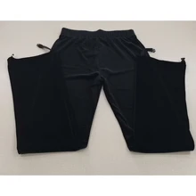 Индивидуальные Фигурное брюки для катания на коньках льда костюм для фигурного катания для мальчиков мужские брюки для взрослых детей конкурсное выступление тренировок одежда из бархата