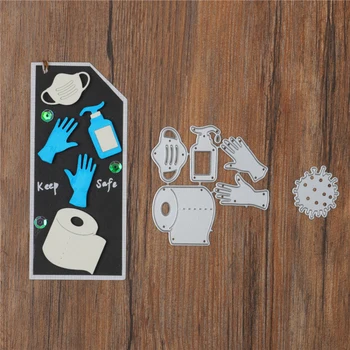 

YaMinSanNiO 2020 Medical Supplies Metal Cutting Dies Stencils for Scrapbooking Photo Album Decoration Embossing Paper Card Craft