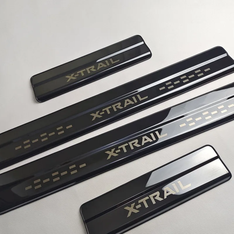 닛산 X-Trail X-Trail XTrail T32 T31 2008-2018 2019 2020 스테인레스 도어 씰 킥 플레이트 프로텍터, 자동차 스타일링 액세서리