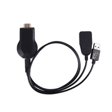 Горячие Мини беспроводной Wi-Fi дисплей ключ Поддержка мульти-экран интерактивные функции как DLNA/Miracast/Airpaly