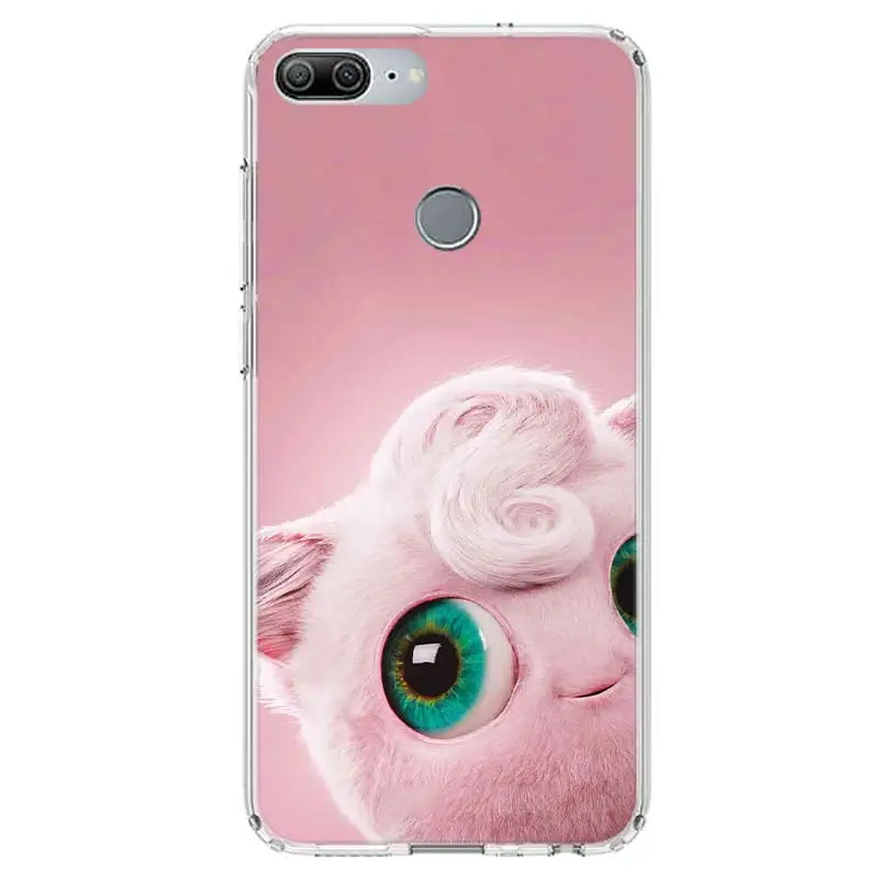 Pikachue Movie Cover Phone Case for Huawei Y9 Y5 Y6 Y7 Honor 8X 8A 8S 7A 7S 9 10 Lite 8A 10i 20S Coque Cases