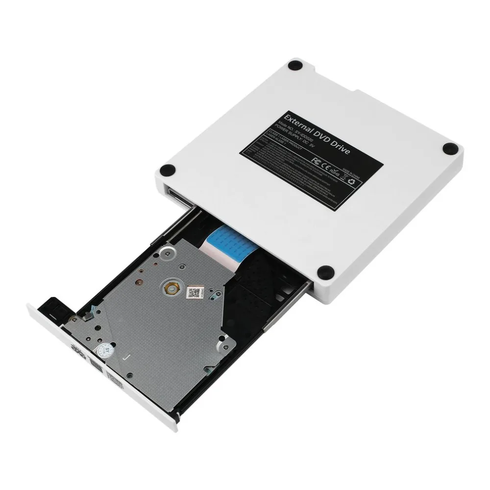 Супер тонкий портативный USB 3,0 интерфейс привод всплывающий Мобильный Внешний DVD привод DVD-RW для ПК и компьютера Mac