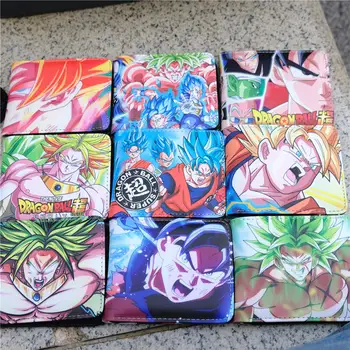 

Anime DragonBall Z Coin PU Leather Wallet Purse Bag Holder Layer Cool Hot 9style