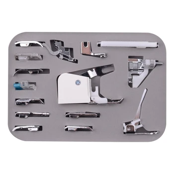 

Sewing Machine Presser/Walking Feet Kit 15 in 1 Set