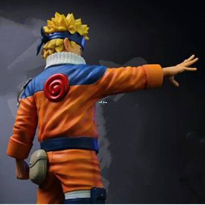 1" Статуя Наруто бюст Uzumaki Наруто 1/4 полноразмерный портрет племя огня Хатаке Какаши GK модель игрушки коробка 40 см Z2535