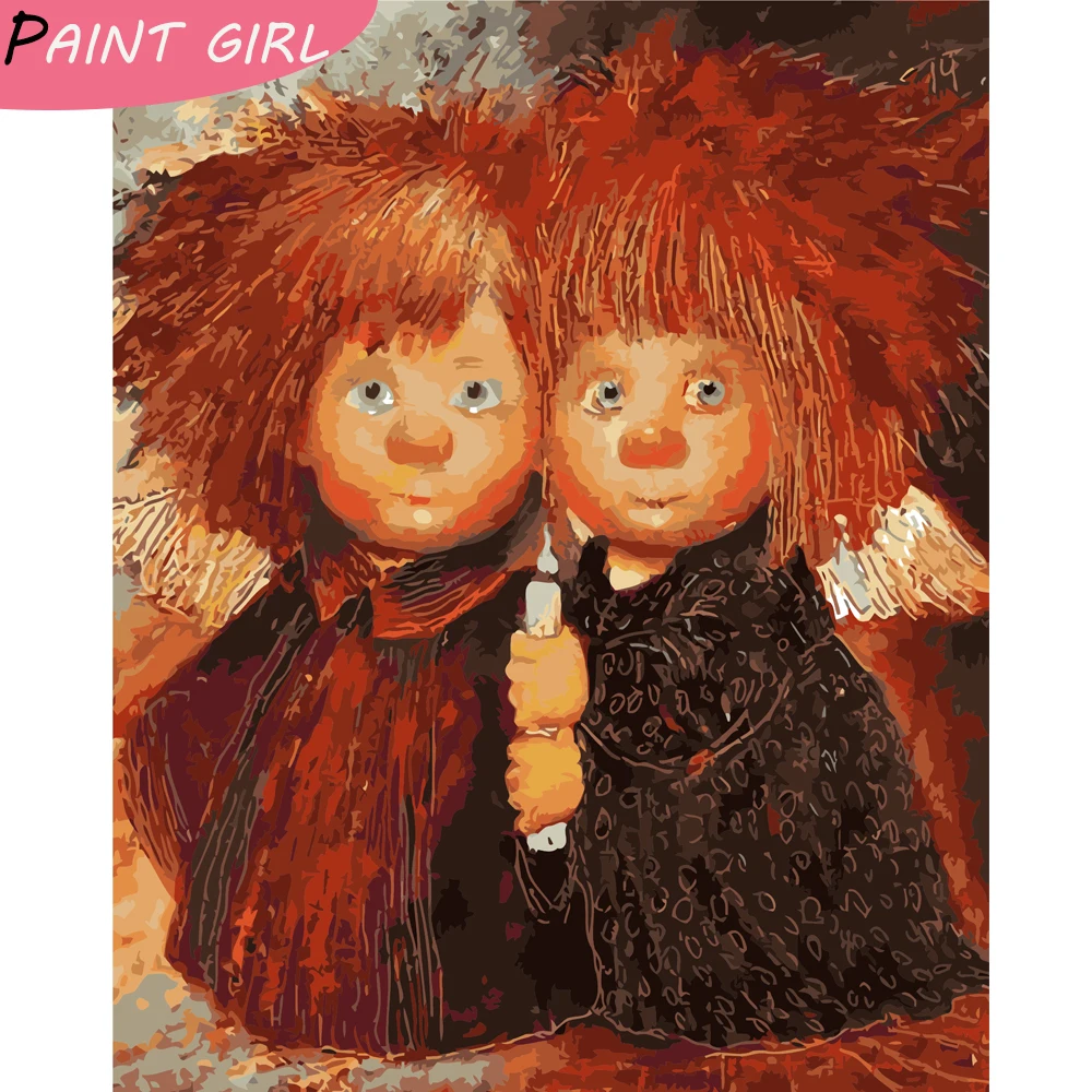 

Sunshine Angel DIY Painting By Numbers Modern Wall Paintings For Living Room adults VA-0097