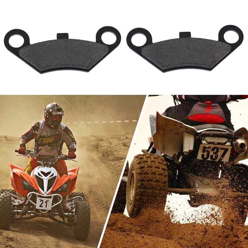 2 предмета ATV передние тормозные колодки Quad передние тормозные колодки для CF CF500 CF600 X5/6/8 ATV UTV 4x4 Quad высокий коэффициент трения ATV аксессуары