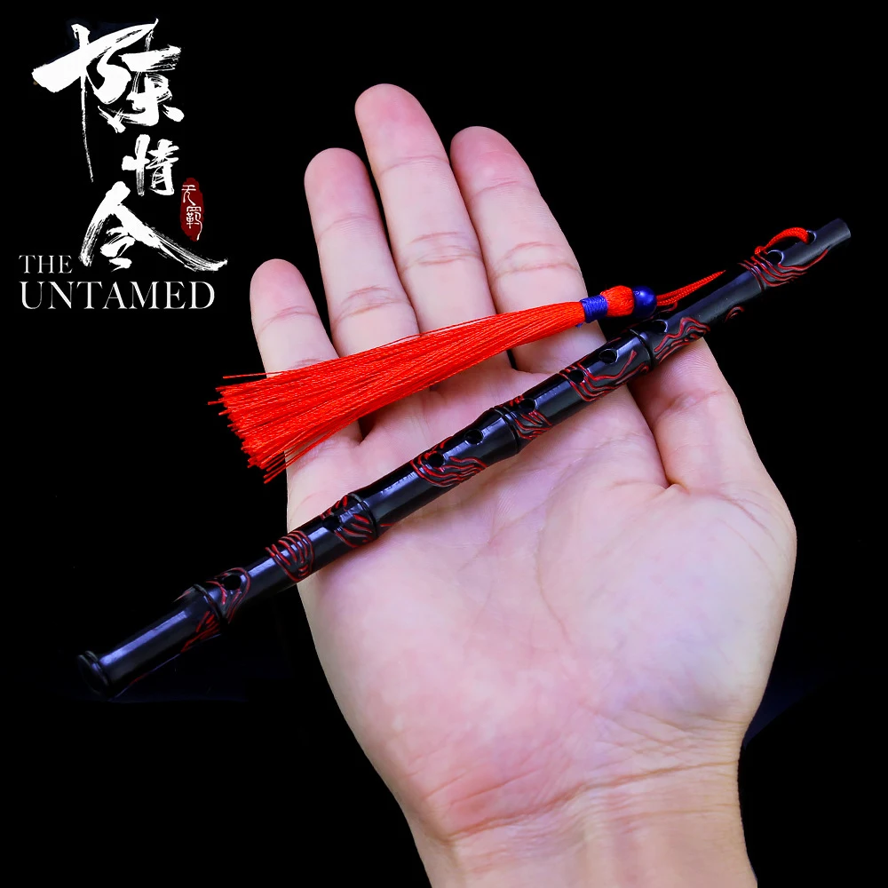 Горячий фильм Mo Dao Zu Shi Suibian оружие брелок в виде меча Untamed 22 см Xiao Xinchen брелок в виде меча для шармов сувенир - Цвет: 13 (21cm Flute)