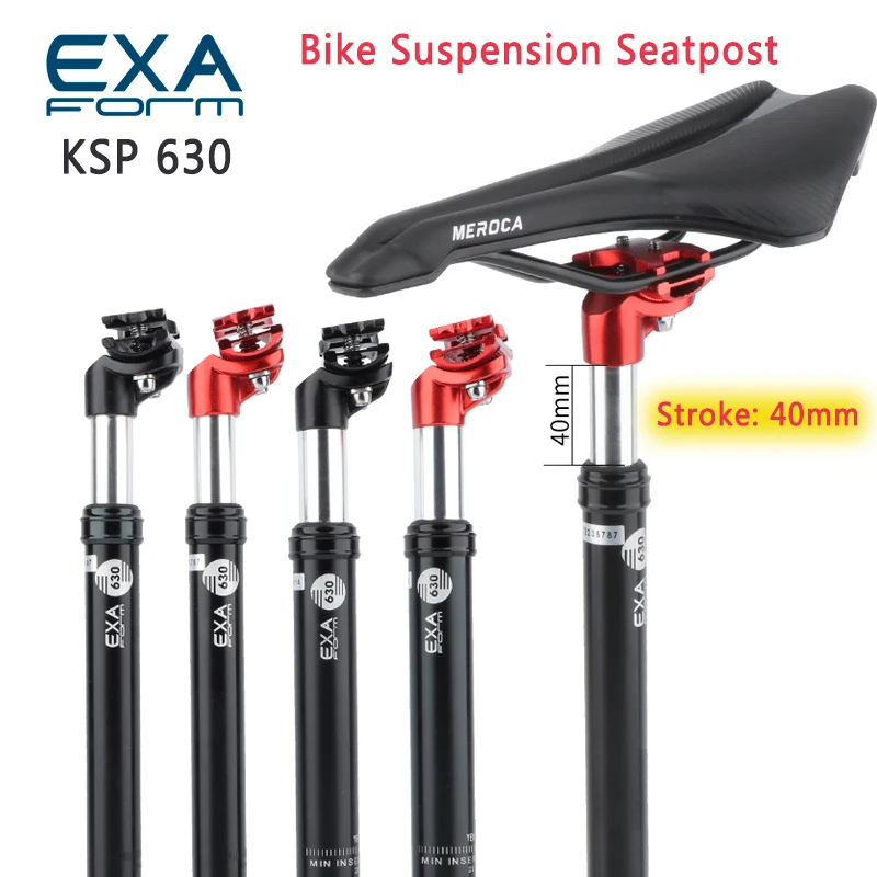 Ks Exa Bicycle Shock Absorber Seatpost Mountain Bike Bicycle Seatpost