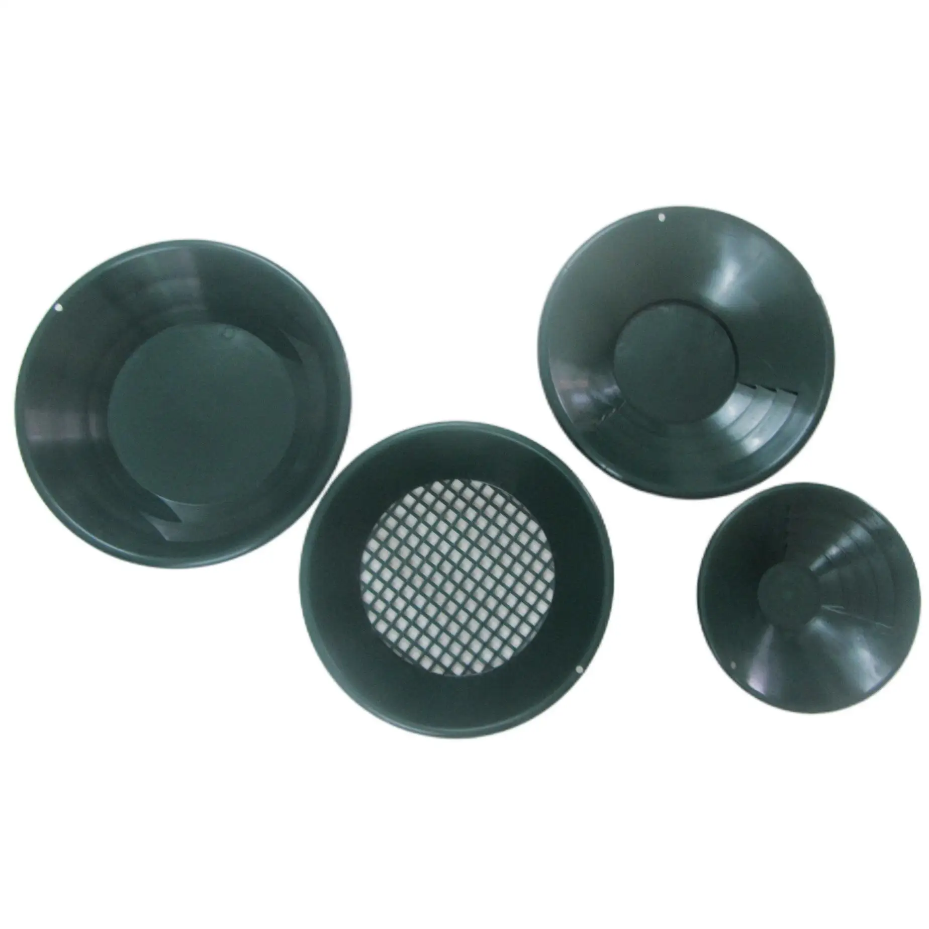 Goldwaschpfanne 35 Cm - Professionelle Goldwäscherpfanne Für Outdoor