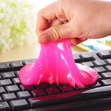 Сильный паз волшебный клей чистящий порошок составной Очиститель Супер Чистый гель для телефона компьютерная клавиатура автомобиля вентиляционное отверстие случайный цвет