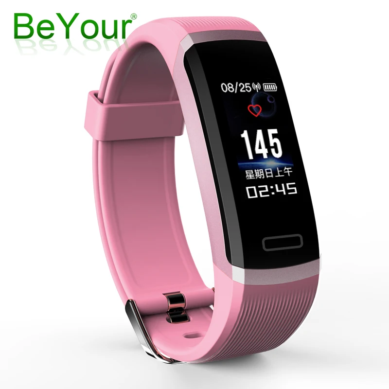 Смарт браслет GT101 для Xiaomi Mi Band 4 3 Band4 цветной экран монитор сердечного ритма часы