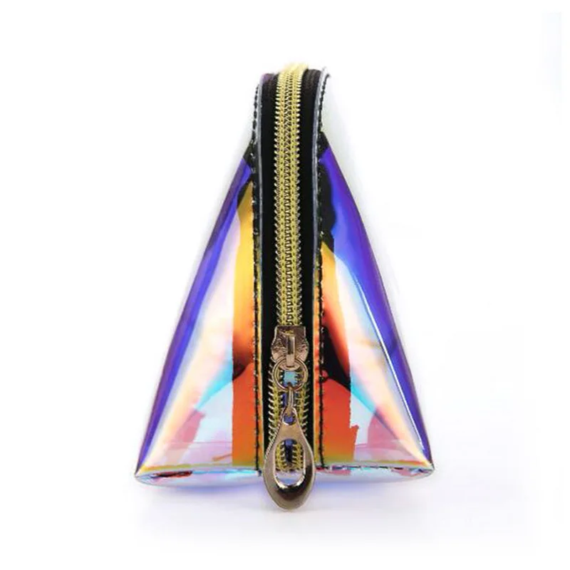 New Hot Sale Laser Design Transparent Travel Storage Bag Female Waterproof Jelly Bag PVC Cosmetic Bag For Female Makeup Bags