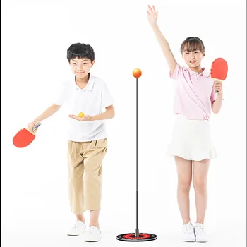 

0.9m Tennis Rebound Trainer Rebound Table Tennis With Paddles Single / Double