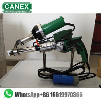 

Plastic Pipe Thermofusion Hand Extrusion Welding Gun Machine