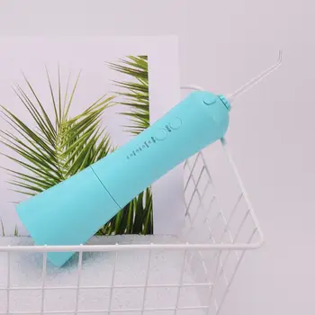 

Electric Dental Water Flosser Jet Cordless Oral Irrigator 3 Mode USB with 2 Head A6HB