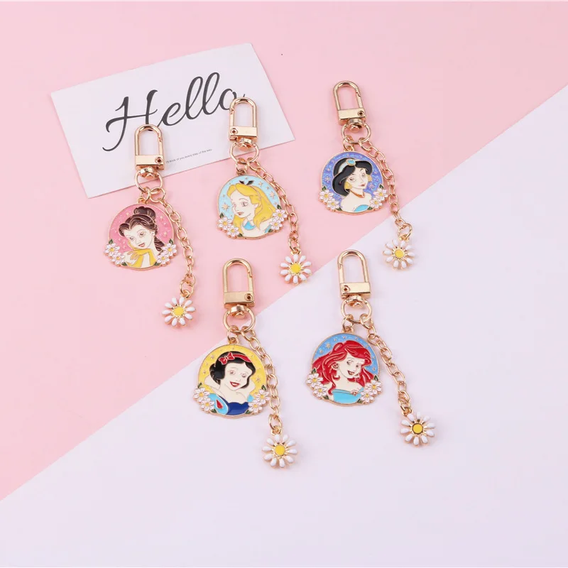 2020 принцесса брелок Белоснежка Белль кулон Золушка фигурка модель игрушки