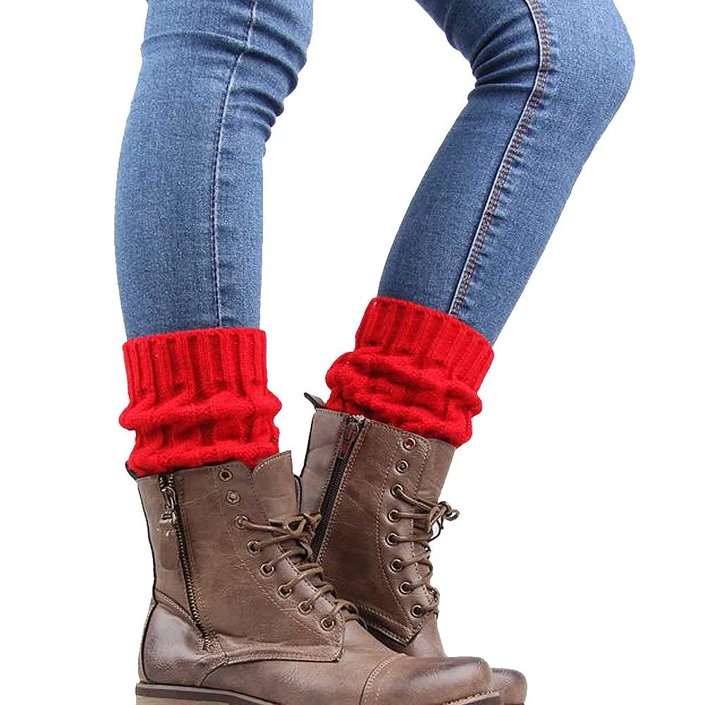 Womail/Новинка года; модные вязаные носки; осенне-зимние гетры; носки высокого качества; вязаные теплые носки