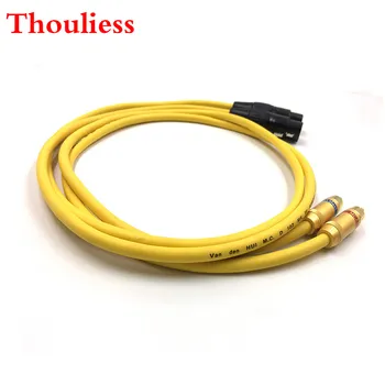 

Thouliess Pair type-2 RCA to XLR Balacned Audio Cable 2RCA Male to2XLR Female Interconnect Cable with VDH Van Den Hul 102 MK III