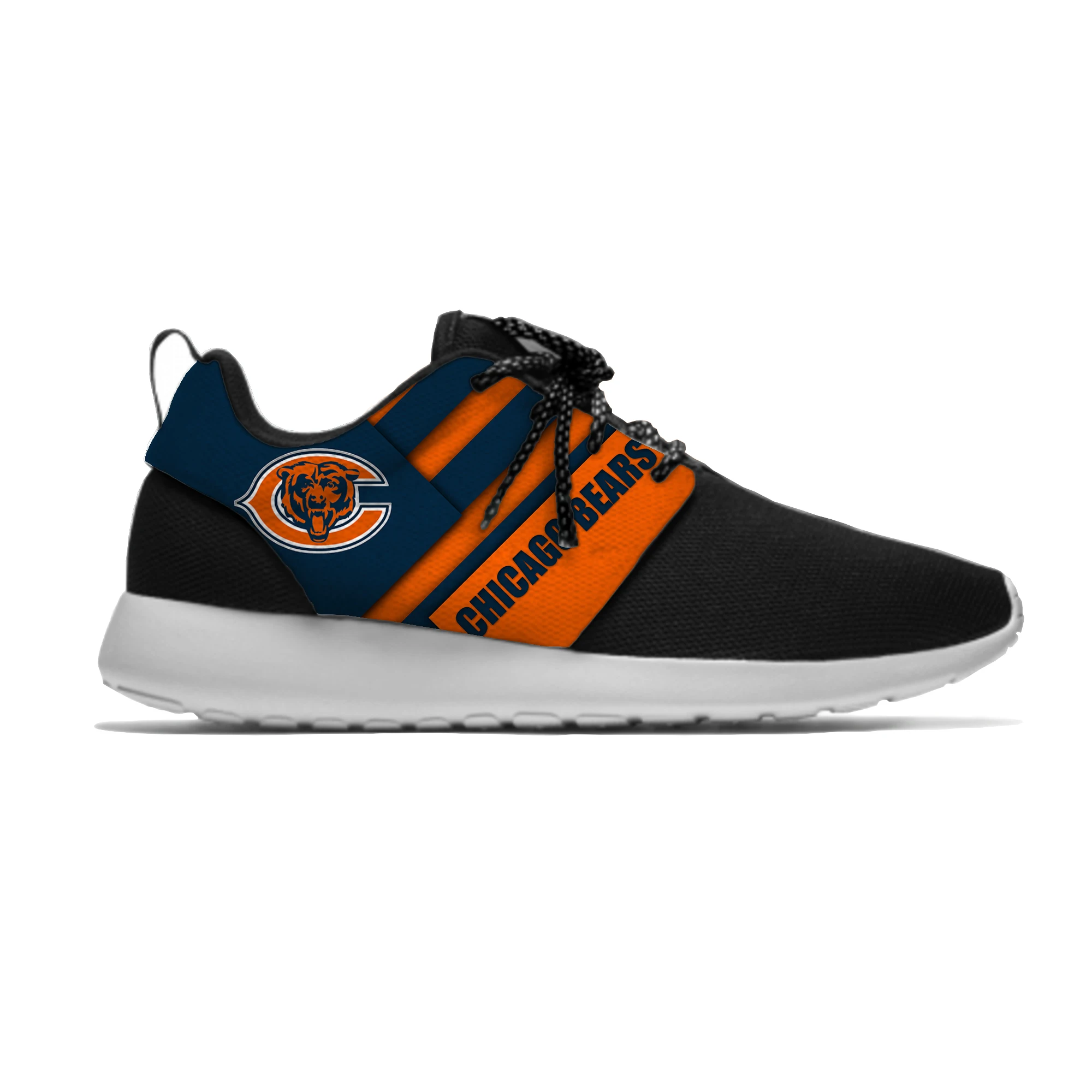 

Breathable Leisure Men/Women Running Mesh Bears Sport Shoes Football Team Chicago Fans Sneakers Lightweight Casual