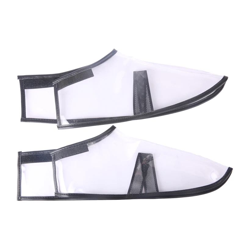 Barber Shop Accessories Clear Shoe Cover Cycling For Barber Hair Cutting Antichopped Shoe