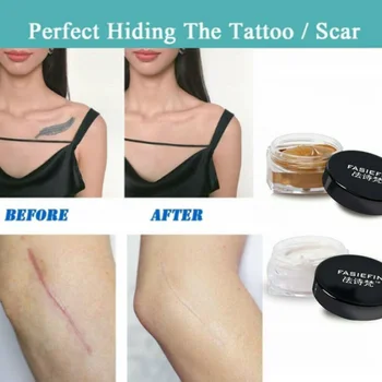 

Professional Waterproof Concealer Cream Cover Pores Scars Long Lasting Portable Contour Base Make Up Concealer Cream Hot SMJ