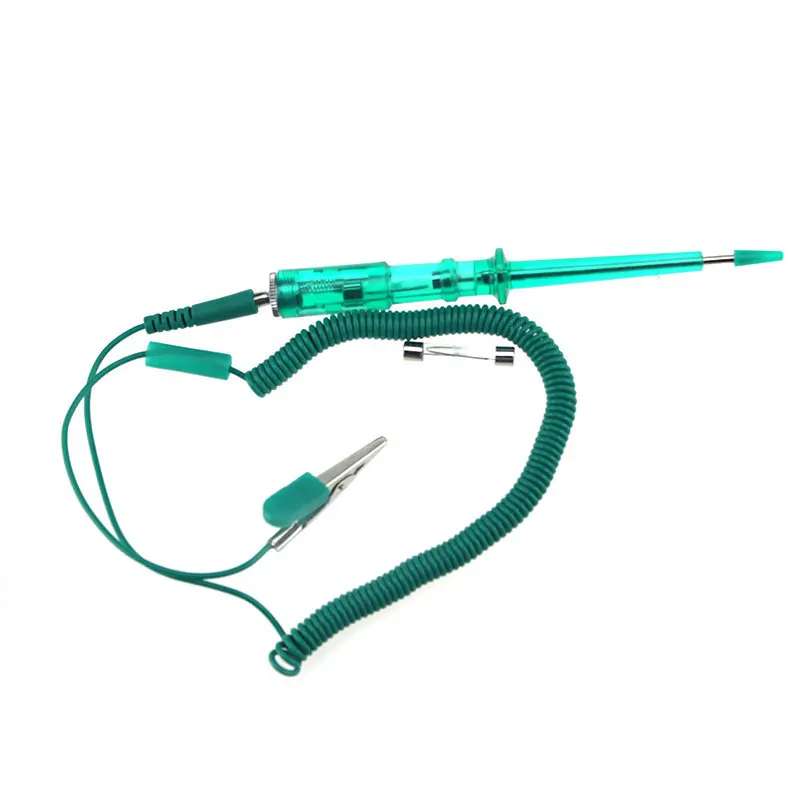 

6-24 В тестер цепи автомобиля тестер автомобиля Длинный зонд ручка цепи автомобиля проверка напряжения автомобиля