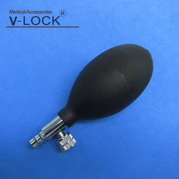 

V-LOCK PVC inflation BP bulb for bp meter Aneroid Sphygmomanometer with metal valve 10pcs packing